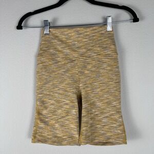 Outdoor Voices Freeform High Rise 7" biker yoga shorts size XXS Sunset NEW‎